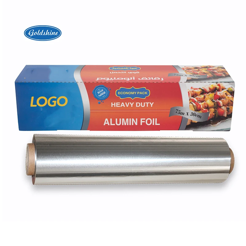 Custom Order Recyclable Embossed Aluminium Foil for Kitchen Use Material Treatment