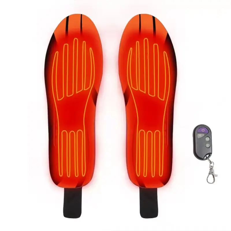 
Source factory unisex Wireless Electrical Remote Control Rechargeable Hunting Skiing whole sole Heated Insoles 