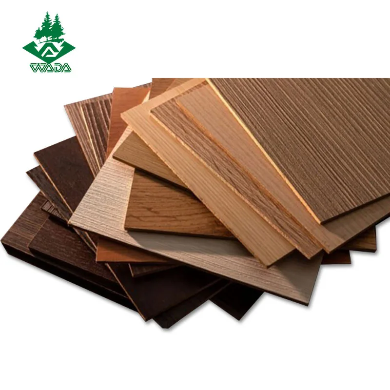 2/3/4/5/6/9/12/15/16/18/21mm Melamine plain mdf raw wood veneer mdf board