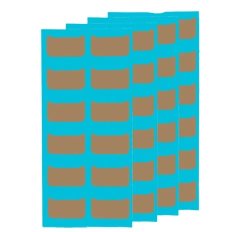 12pice Jelly glue glue-free orthopedic nail ingrown sticker double-sided glue ingrown nail corrector tool