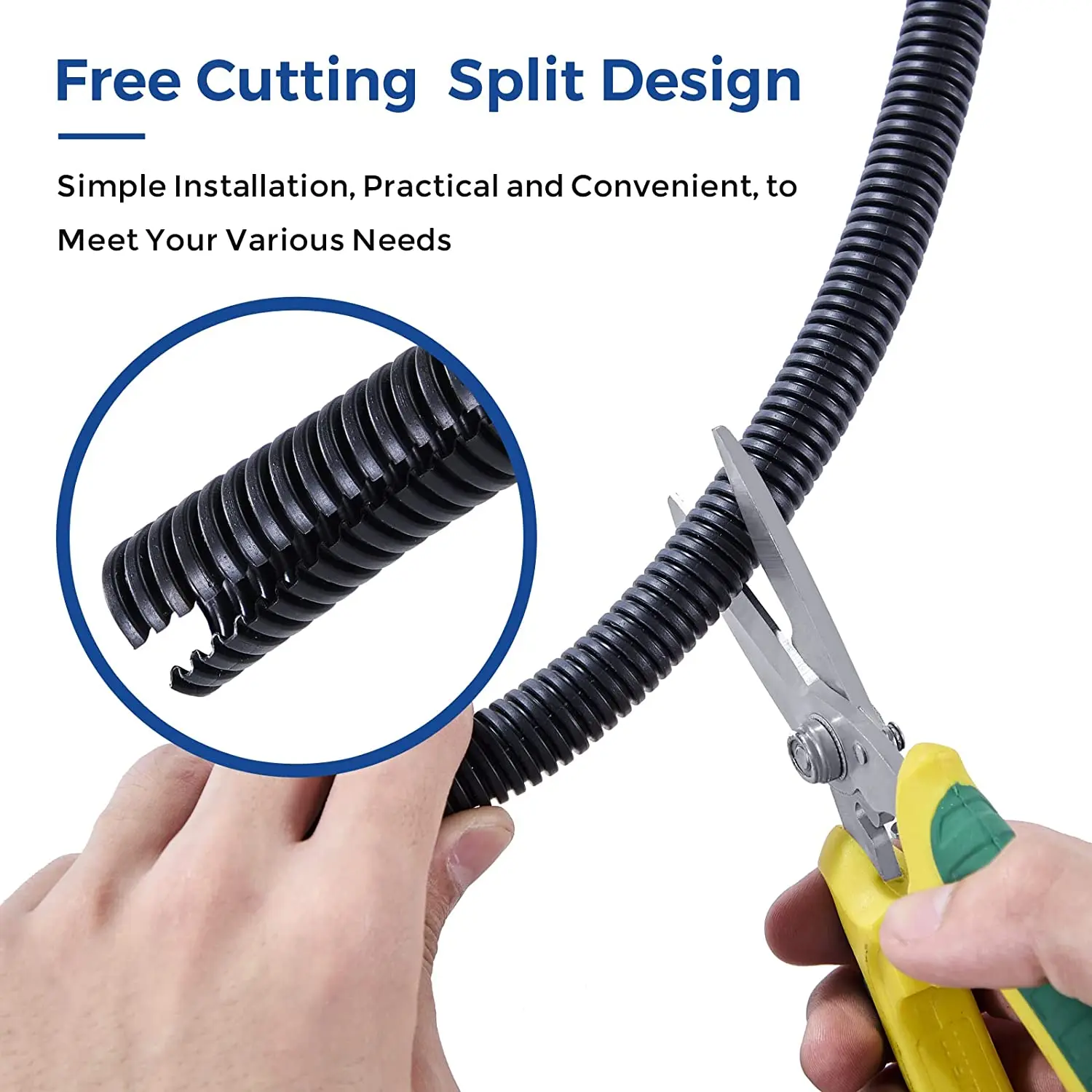 Manufacturer PA/PP/PE gi electrical pipe corrugated flexible pipe cable protection hose flexible electrical conduit