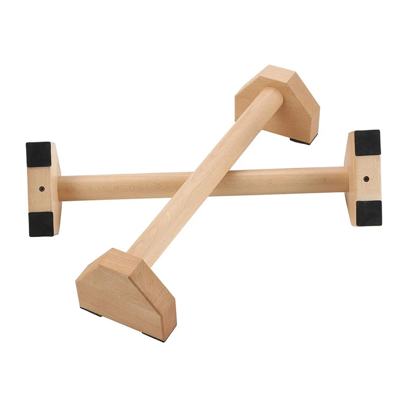 Bodyweight Training Home Gym Beech Wooden Parallettes Wooden Parallel Bars