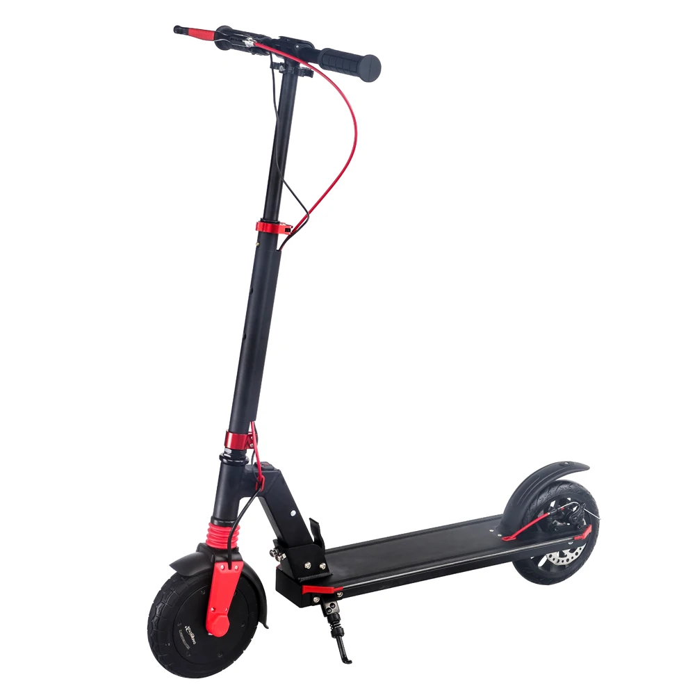 US Warehouse 100-180w Motor 24v 5.2aH 8 Inch Air Tyre Used Electric Scooters Approved by UN38.3&MSDS