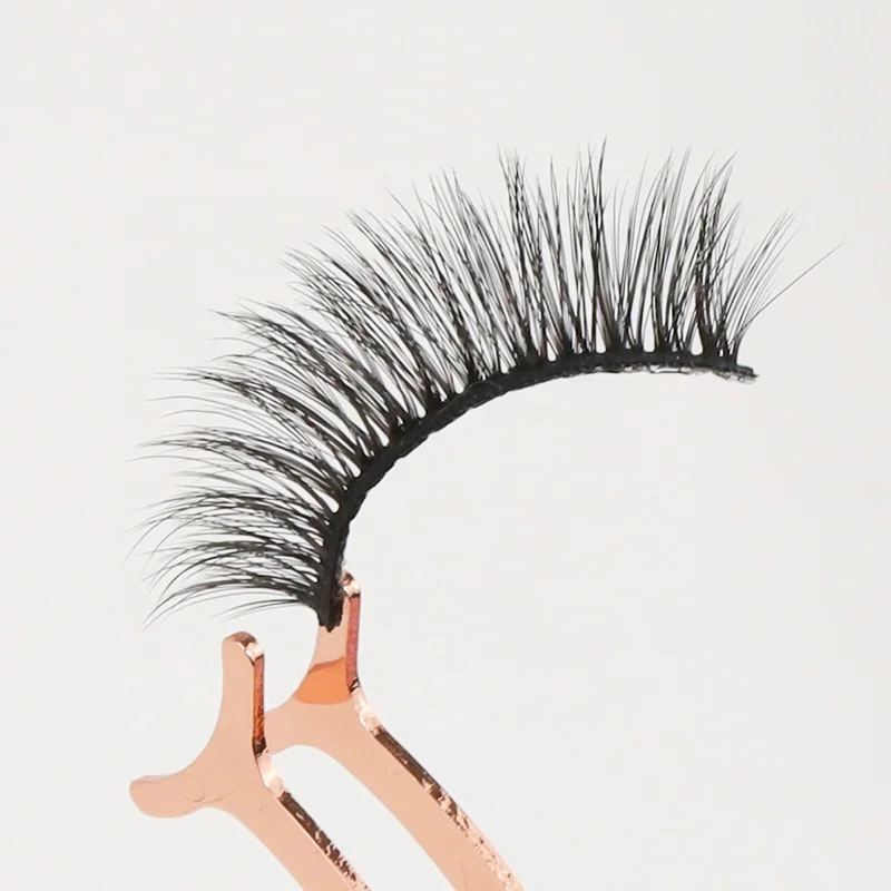 mink lash custom fluffy hybrid lash strip classic syntactic mink lashes 5 in 1 mink eyelashes exclusive