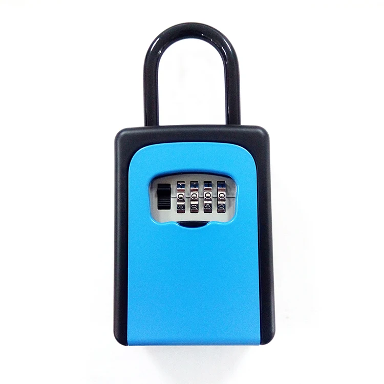 Secure Key Lock Box 4 numbers durable combination pad lock