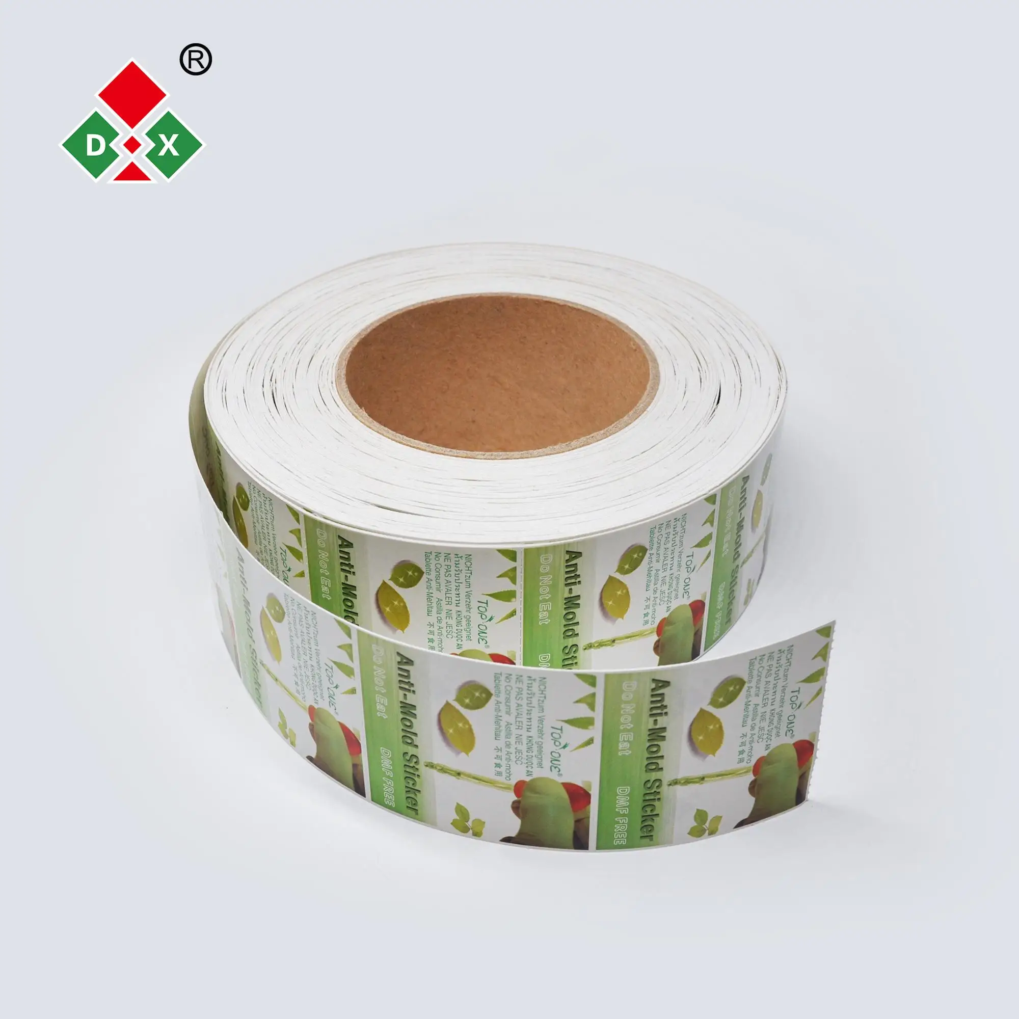 Moisture absorber shoes/garments use anti-mold stickers/chips