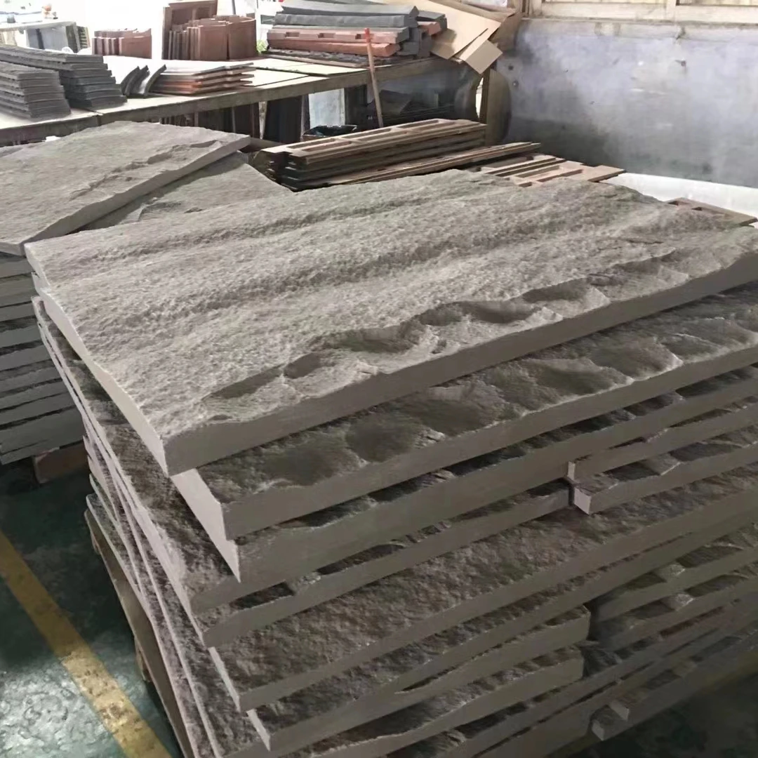Hot Sale Pu Material  Artificial Stone like Natural Stones For House Decorative