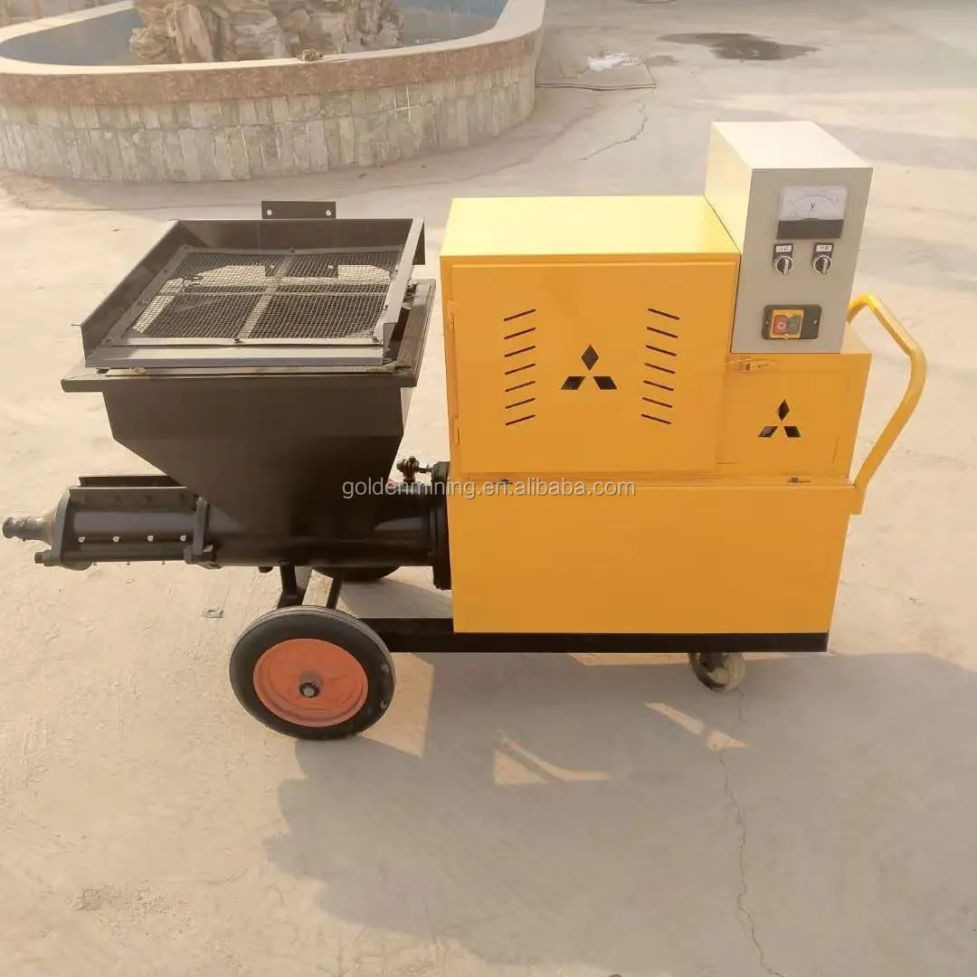Factory Price Motar Cement Putty Spraying Machine Wall Construction Tools
