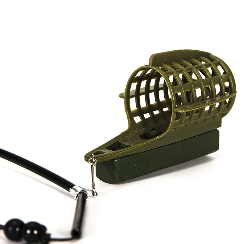 High Quality Fishing Bait Feeder 50g 70g 80g High Carbon Steel Fishing Bait Cage Fishing Accessories Wholesale