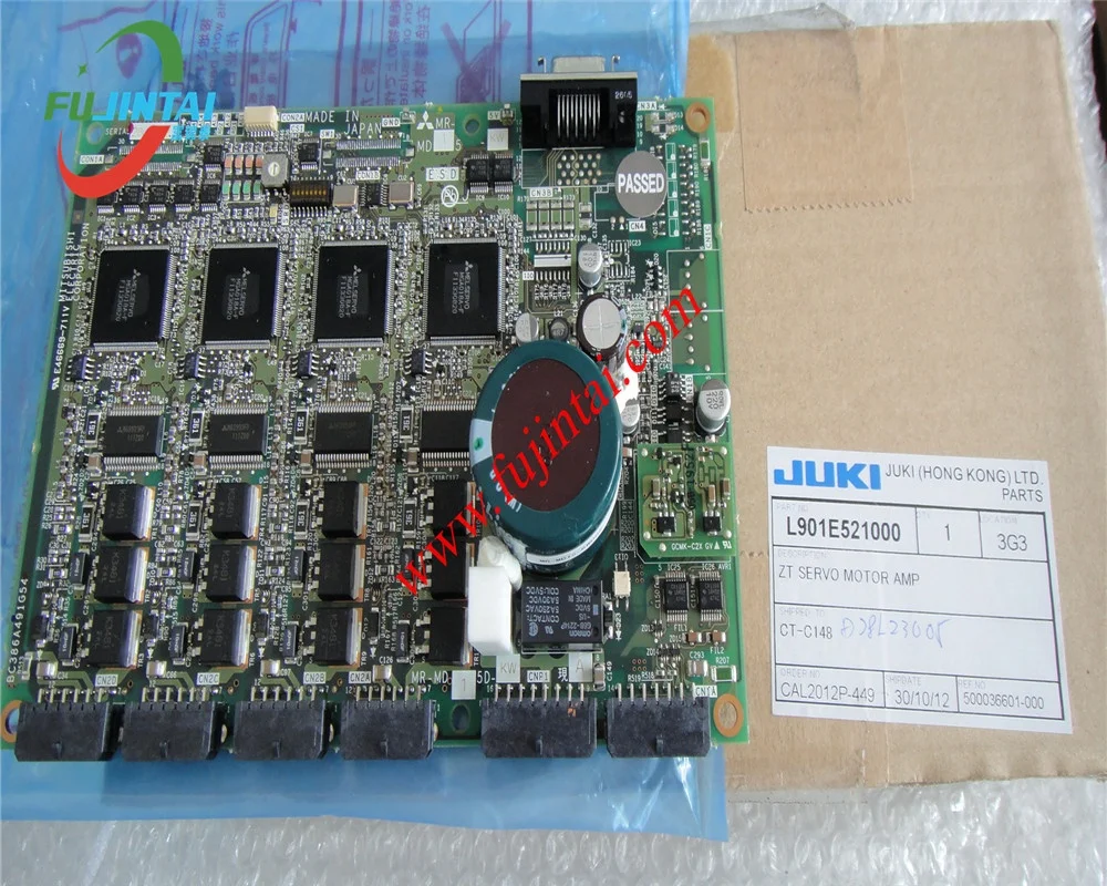 Оригинальный Smt машина запасные части JUKI FX-1 FX-1R ZT сервопривод АМП L901E521000 MR-MD15