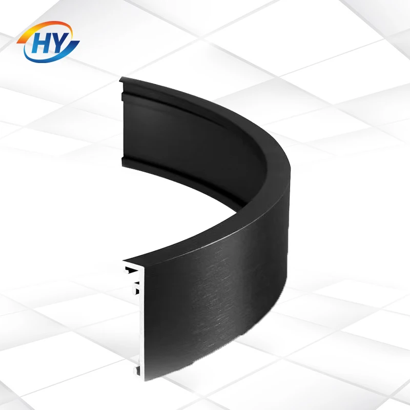 Oem анодированный Полировочный алюминиевый экструзионный профиль обработка поверхности 6063 6061 Китай профили алюминия