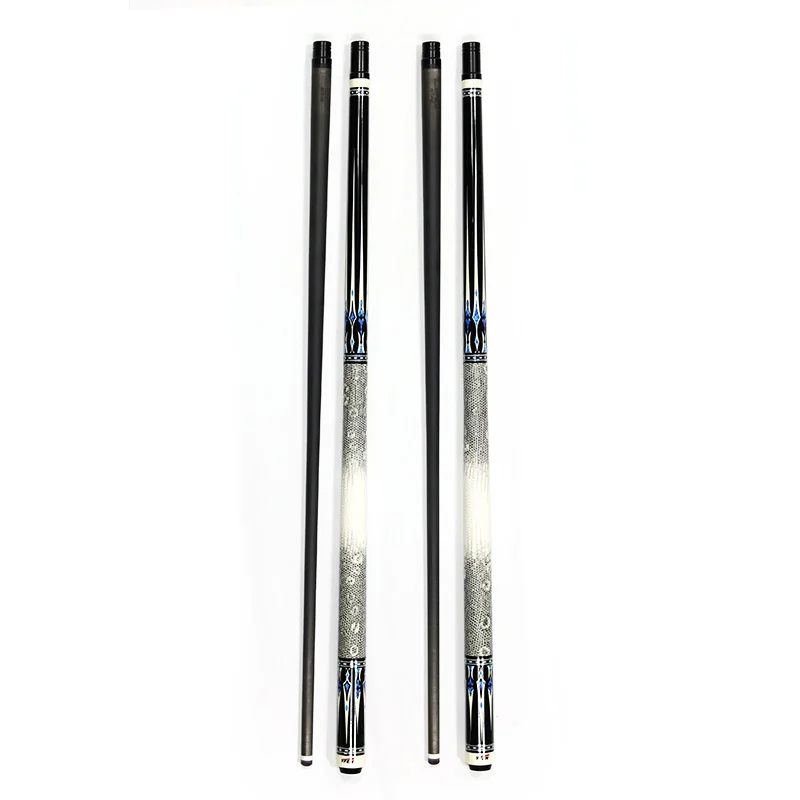 Premium quality YFen carbon fiber shaft & Ebony butt billiard pool cue withextension for sale