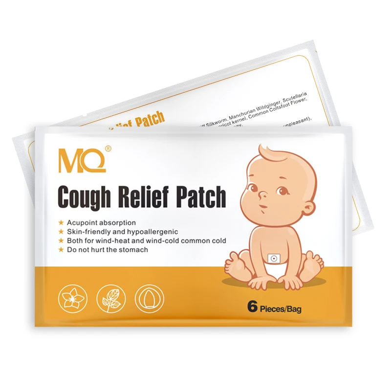Chinese herbal 2024 Best Selling Chinese herbal natural organic anti cough for children and kids cough relief patch