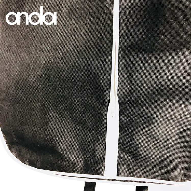 Wholesale Dress Protector Cover Non Woven Zipper Customized Suit Garment Bag