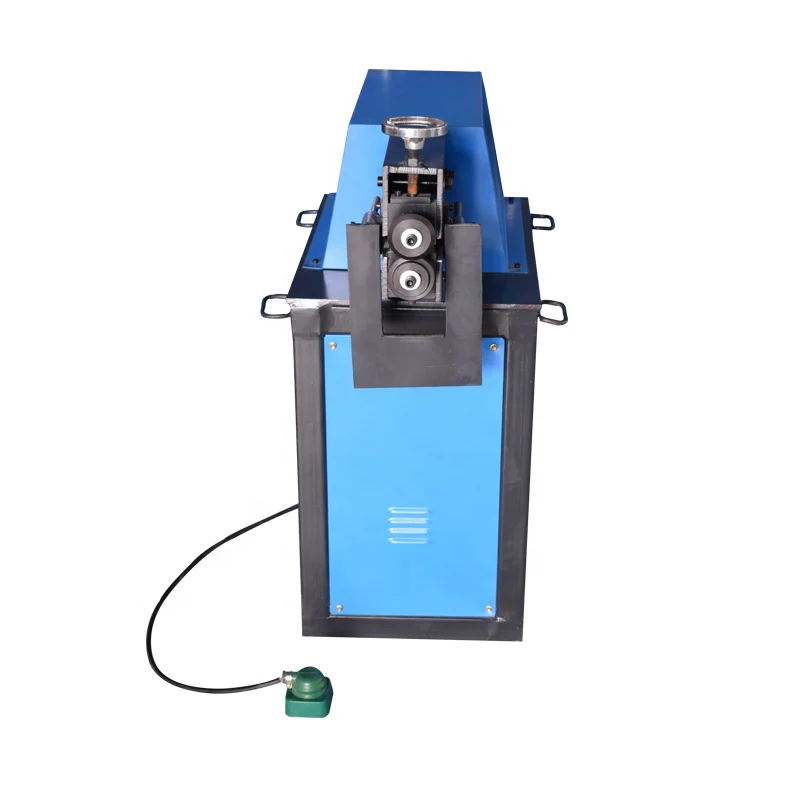HVAC round duct sheet metal bead roller swag rotary machine