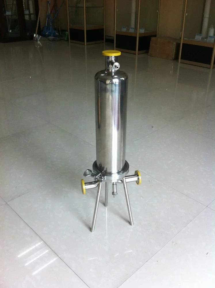 Stainless Steel Cartridge Filter Housings For Spirits, Vodka, Whisky critical filtration