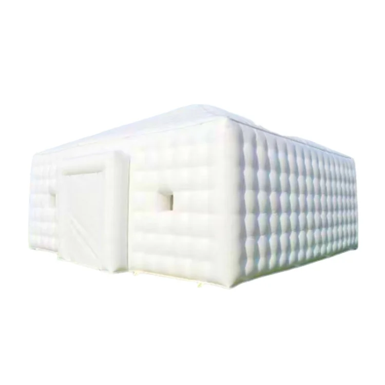 WINSUN 2024 factory price white inflatable cube tent, Large Inflatable Cube Party Tent,Outdoor Inflatable air tent for sale