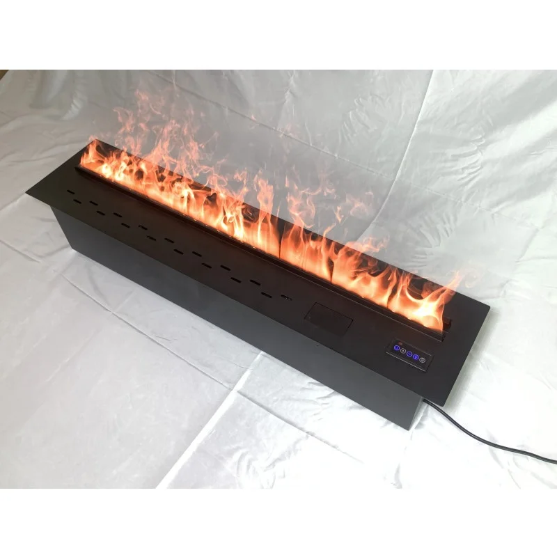 1000 мм автоматический 3d светодиодный пламя водяной туман паровой Электрический настенный камин