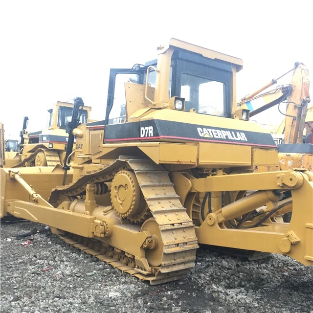 Secondhand D7G/D7R/D7H Crawler bulldozer with blade and ripper Also Have CAT D3 D4 D5 D6 D7 D8 D9 D10 dozer