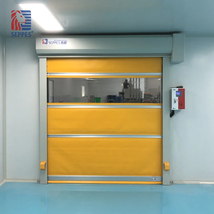 Energy-Saving High Speed Roller Door Insulated Clean Fast Doors Durable High Speed Door
