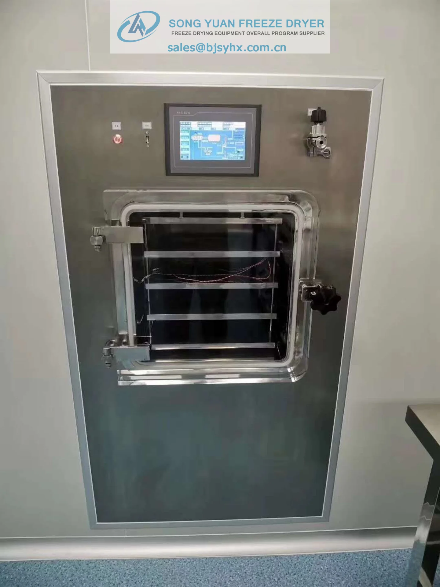 
freeze dryer china silicone oil heating suitable for fruit food medical/in-situ LGJ-100F GMP 