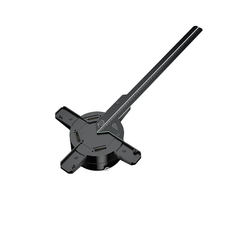 Eye Catches Cheap Holographic Fan Wifi App Control Holo Fan Splicing Function Hologram Led 3d premade Fan