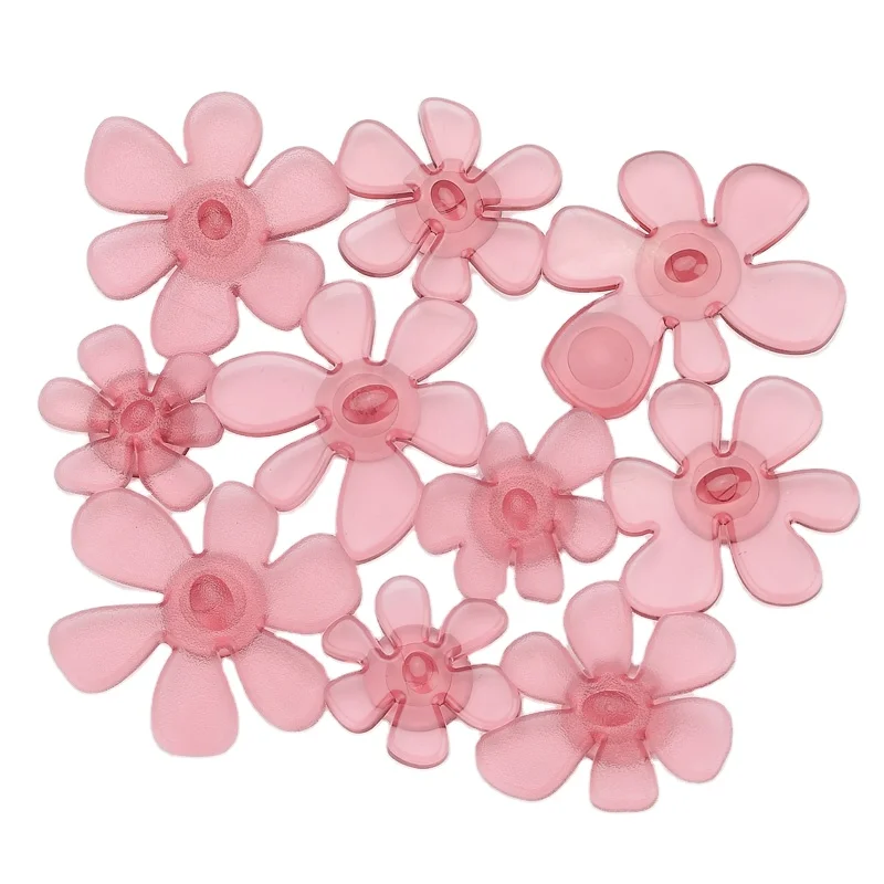 
 Bath Accessory Flower Shape Waterproof Plastic Baby Bath Play Mat Set for Children  