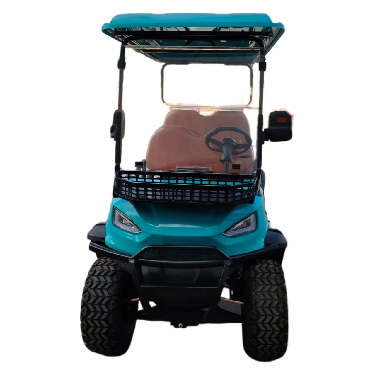 72 Volt Batteries New Customize Electric Golf Buggy Golf Cart Street Legal 4 Seater Golf Cart Grill Front With Headlights