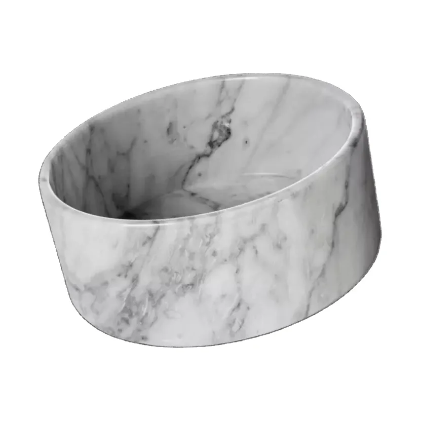 High Quality Marble Dogs Bowls Gifts Pet Birds Dogs & Cats Drinking Water Dispenser for Dog & Cats Pet Animals Food Bowl