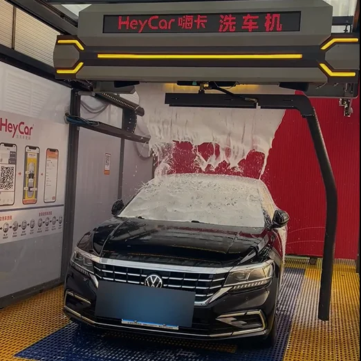 Touch-free high pressure cold water PLC control  car wash machine with air dryer for car wash station/gas station