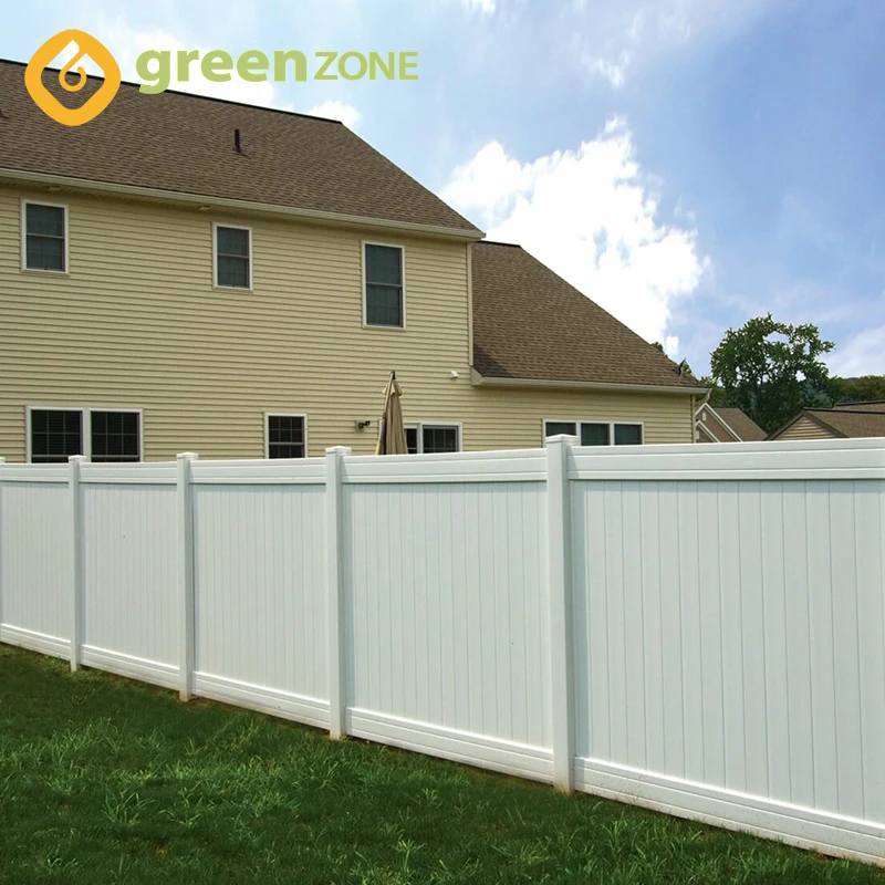 Easy Install Outdoor Decorative Wood Plastic Composite Custom Garden Fence Wood House Fencing Panels