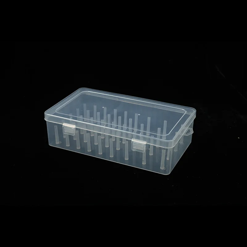1 Layer Stackable Clear Storage Box/organizer For Holding 42 Spools Home Embroidery & Sewing Thread