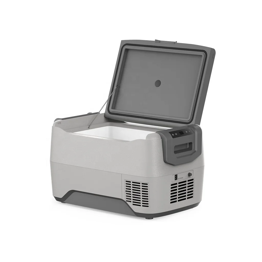 50L Car Fridge  Compact Car Fridge Refrigerator And Freezer Travel Cooler  For Boat Travel