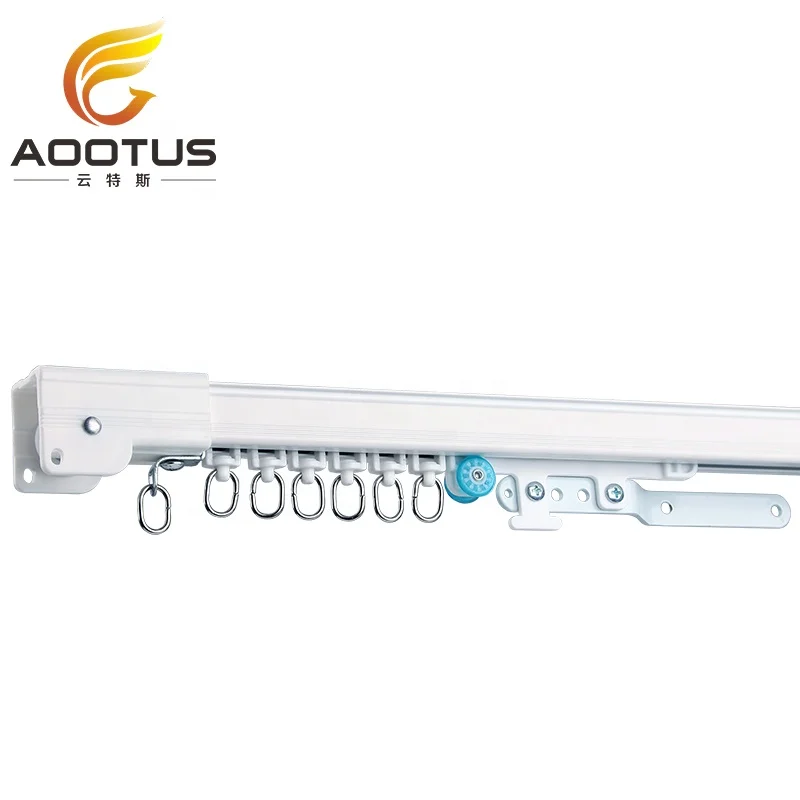 Heavy Duty Corded Curtain Track For Stage  Lifting Curtain Track With Pulley System