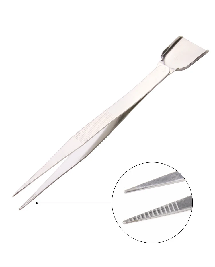 16 см Профессиональный пинцет из нержавеющей стали лопата Алмазный драгоценный камень с лопатками лопаты ювелирные изделия бусины инструмент для сбора страз