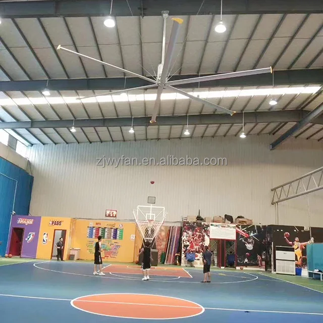 6.12m/20ft Hvls Air Cooler Modern Industrial Large Ceiling Fan Power Consumption Malaysia Hvls big ass fan ceiling