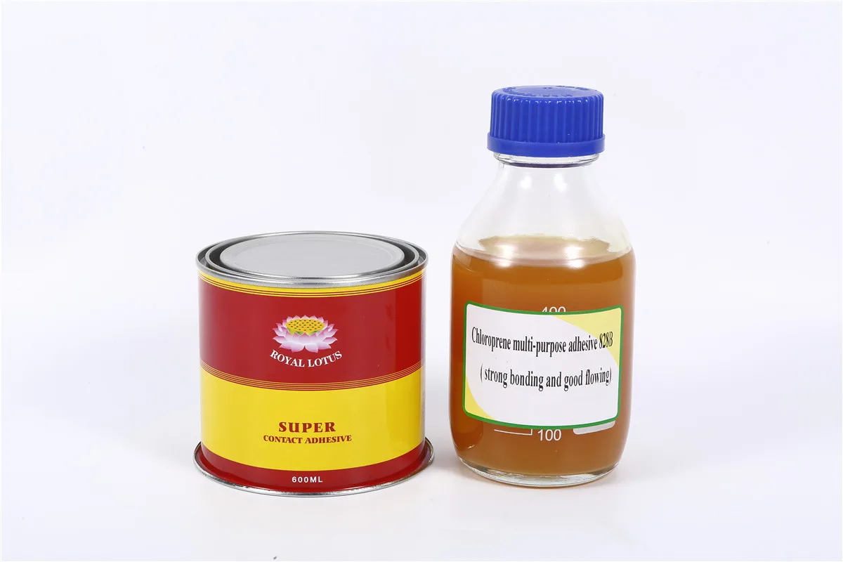 HIGH QUALITY YELLOW CONTACT ADHESIVE LEATHER SPONGE PVC GLUE