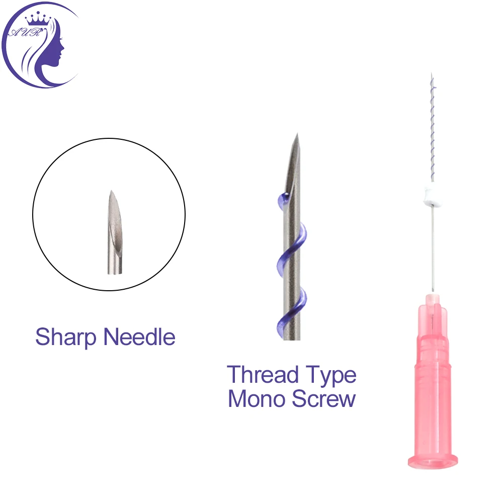Mono screw PCL 30g 25mm Sharp Needle Thread Type absorbing sterile surgical suture needle