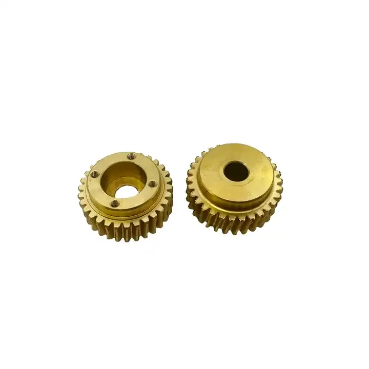 Custom Cnc Machining Stainless Steel Pinion Gear Shaft Spur Gear Brass Assembly Spiral Angular Straight Worm Gears