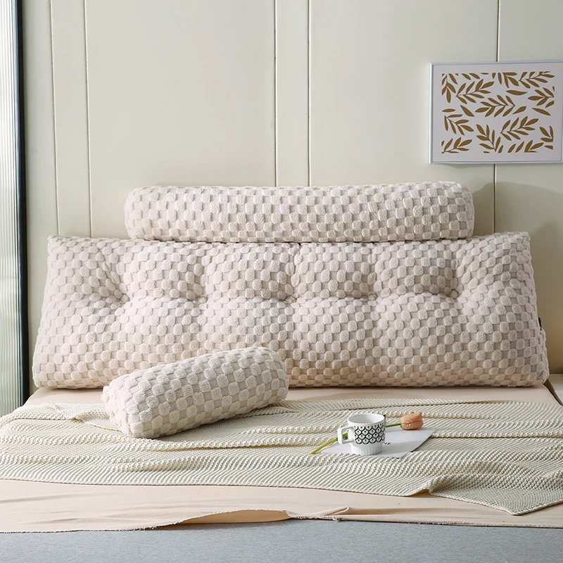 Factory Outlet High Quality Soft Custom Dorm Living Room Sofa Bed Relaxing Reading Gaming Triangle Backrest Cushion Pillow