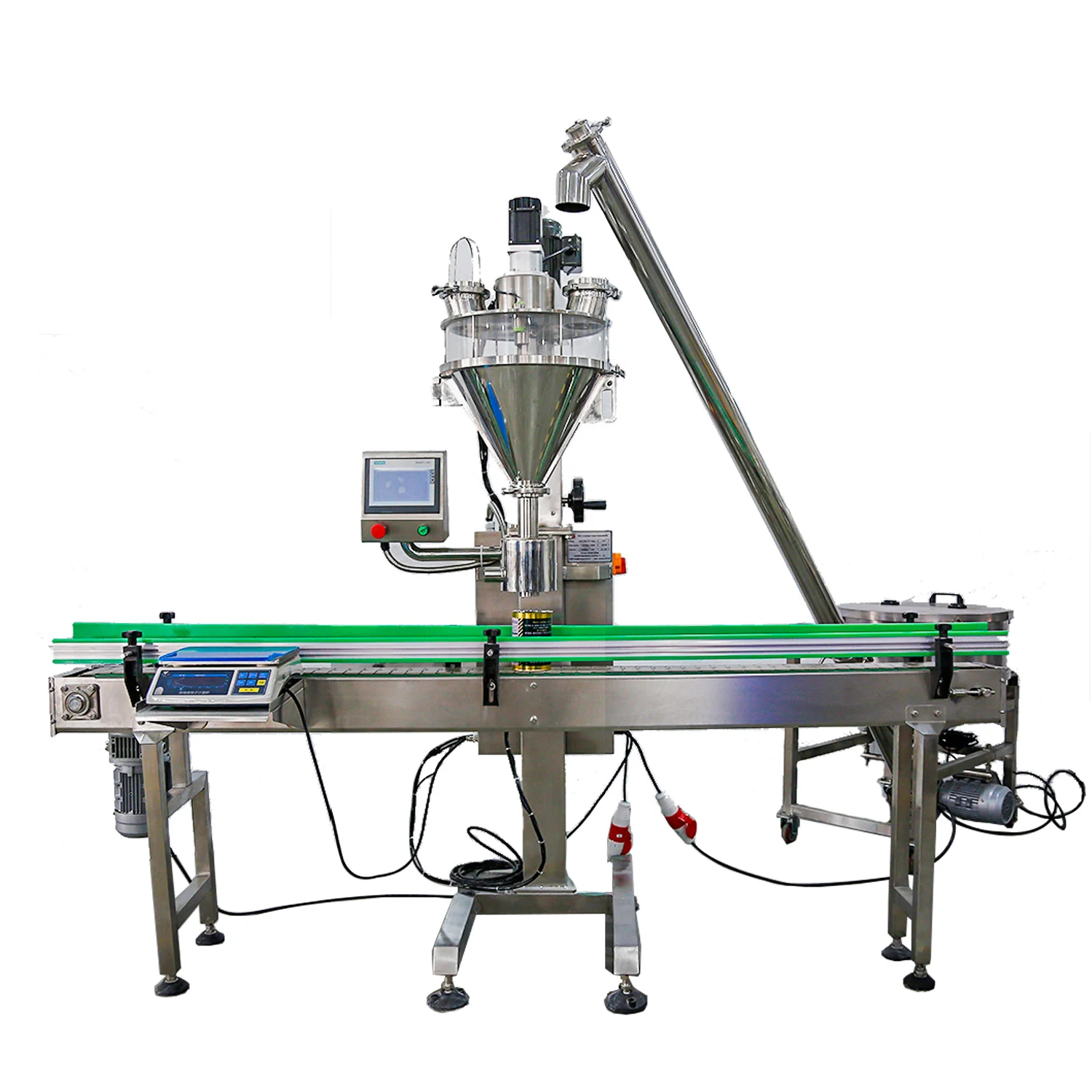 Salt bottle packaging machine automatic 500 g powder round bottle skim milk powder filling machine