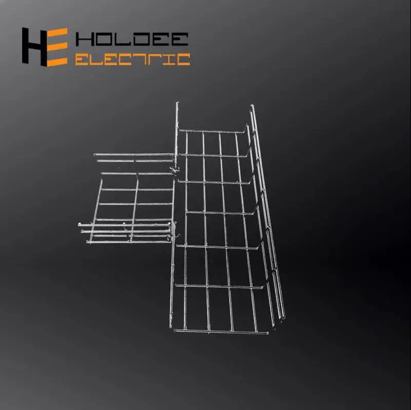 zinc plated metal cable mesh basket tray sizes