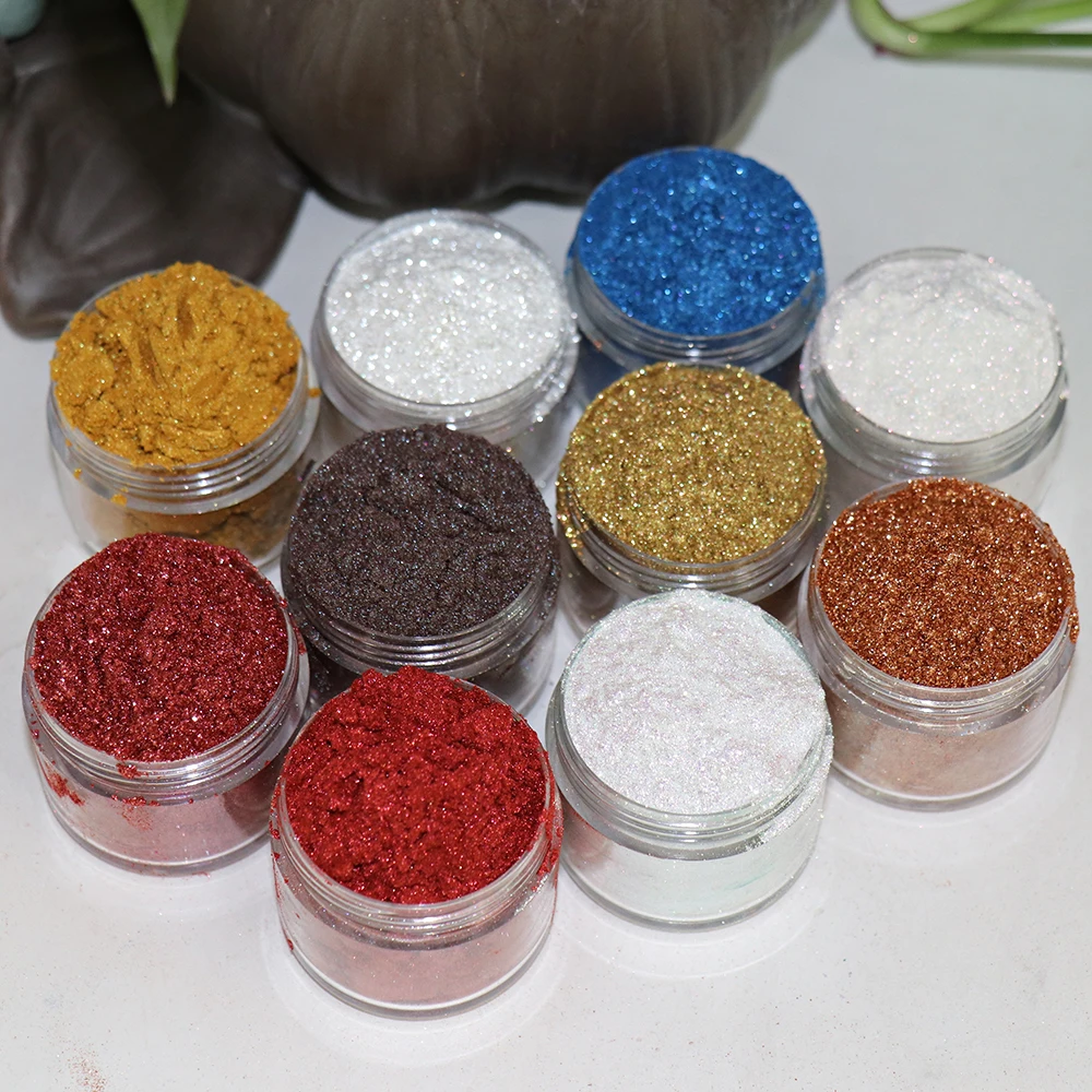 Wholesale Car Paint Pearl Powder Pigment Cosmetic Grade Pearl Mica Powder For Nails