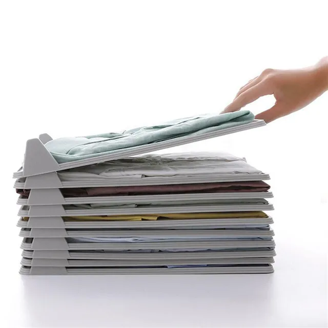 Portable Anti-Wrinkle Storage Racks T Shirt Clothes Folding Board