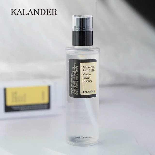 Vegan Repairing Snail Serum Hyaluronic Acid Collagen Vitamin Organic Face  Whitening Wrinkle Reduction Anti-Aging OEM