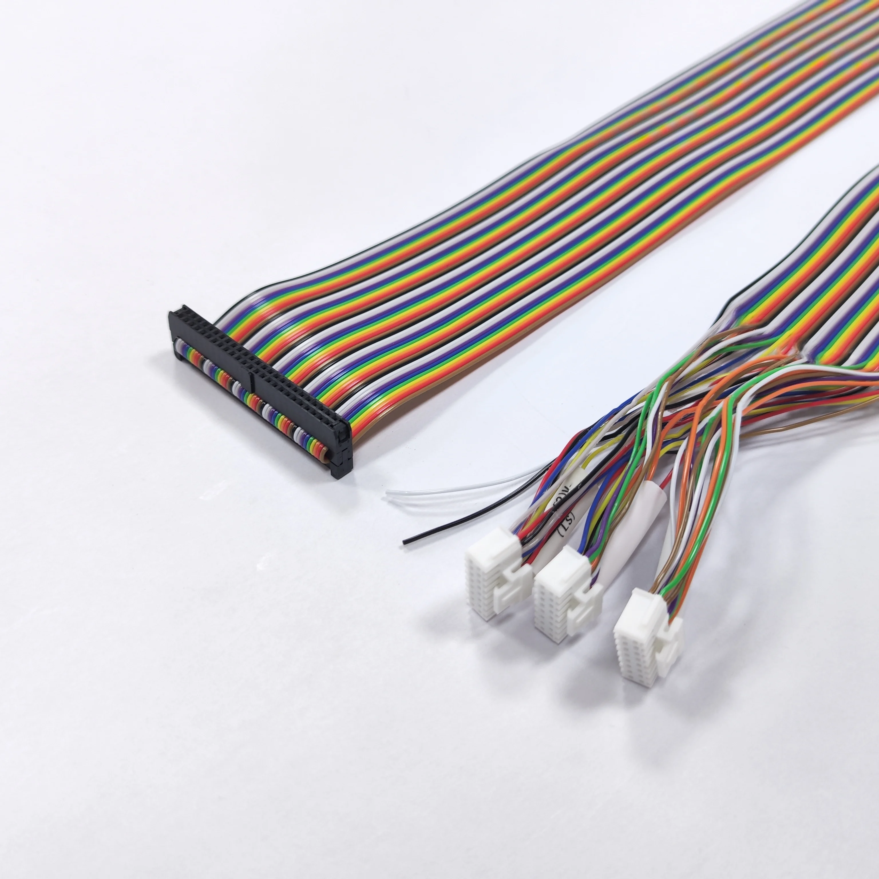 Lesun Multi specification IDC 2.54FC  20 pin Female Connector flexible ribbon flat cable