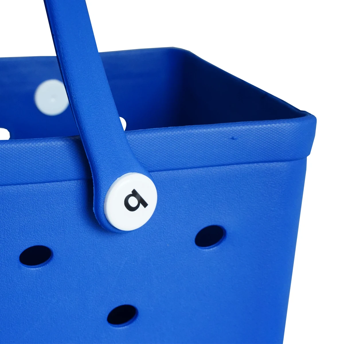 2024 Hot Sale Fashion Travel Summer Rubber Shoulder Waterproof Eva Plastic Handbag EVA Basket Beach Silicone Bogg Tote Bag