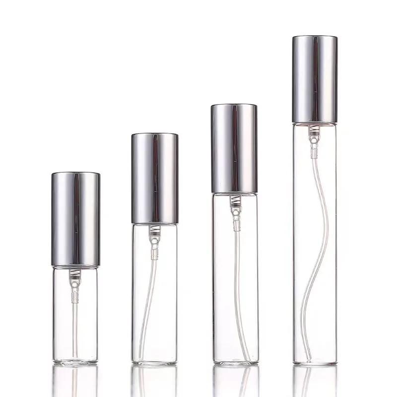 3ml 5ml 10Ml Small Perfume Glass Bottle Essential Oil Fragrance Sample Mist Mini Glass Spray Bottle