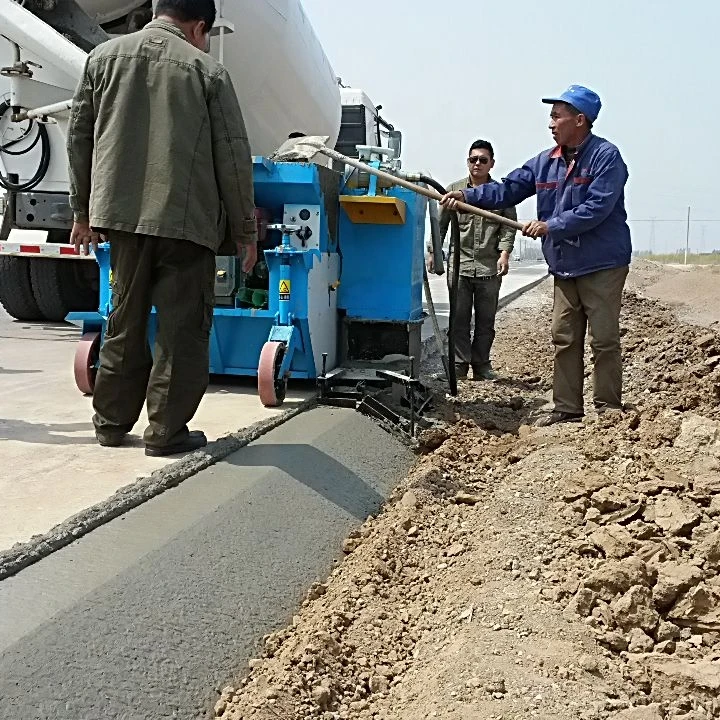 Concrete Slipform Paving Machine Road Curb Kerb Machine