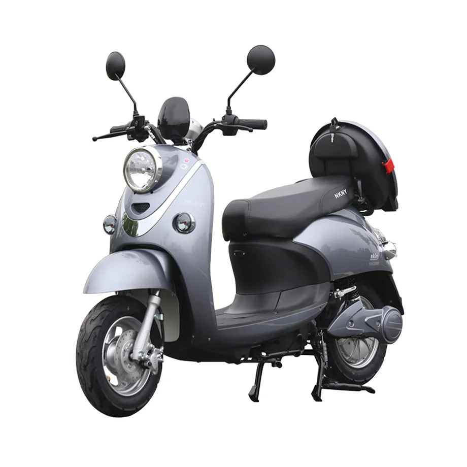 1000W Brushless Hub Motor 60-80km Long Range 41-50km/h High Speed Electric Scooter With Back Trunk